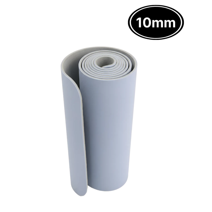 베라 요가매트 TPE 두꺼운 10mm 안미끄러지는 냄새없는 홈트매트 필라테스매트 운동매트, 미스트블루그레이, 1개