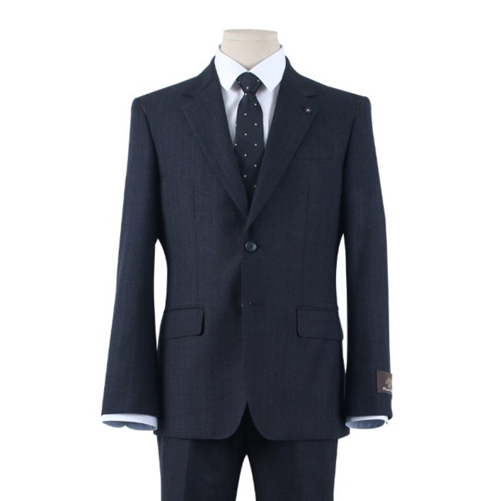 캐시미어 스트라이프 프리미엄 네이비 정장세트 TSU315060