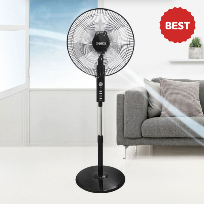 당일출고 16인치 키높이 135cm 가정용 사무실용 스탠드 선풍기 40cm