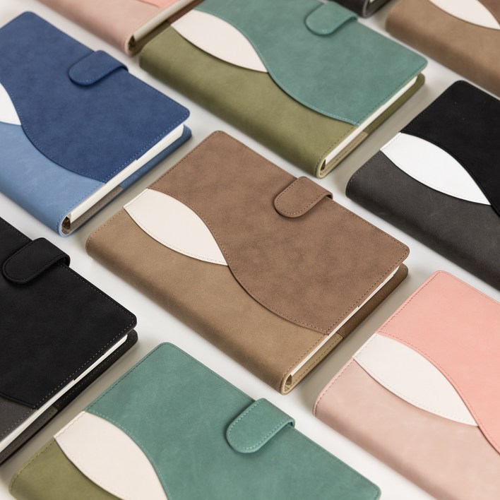 웨이비 프리미엄 6공 비즈니스 만년 다이어리, 모카 무스