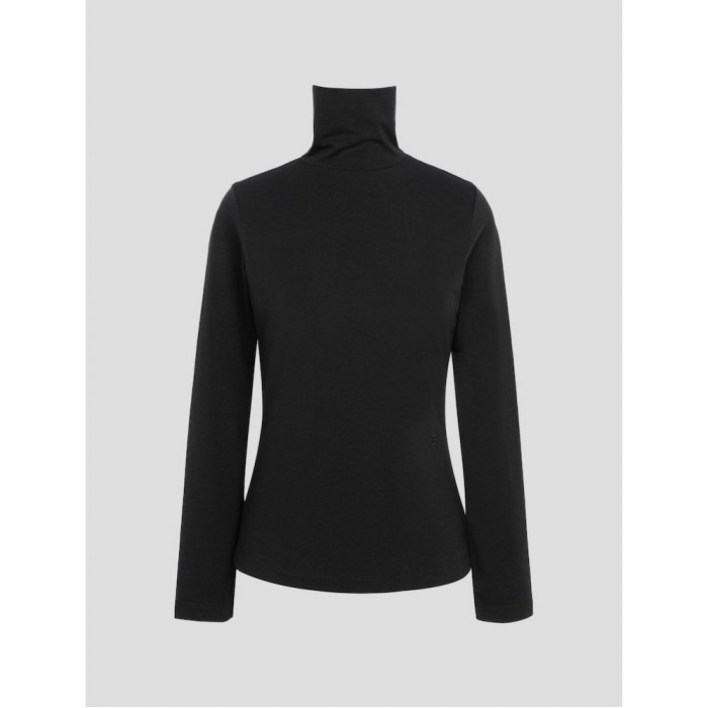 빈폴레이디스 [Essential] 블랙 울 폴리 터틀넥 티셔츠 (BF2X41CE45)