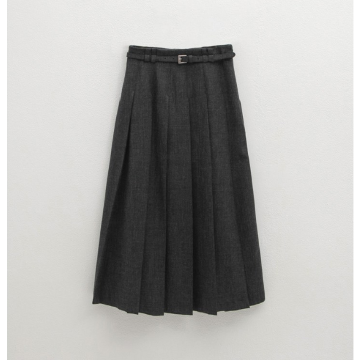 아틀리에나인 여성용 케이트 플리츠 롱 스커트 SK4955