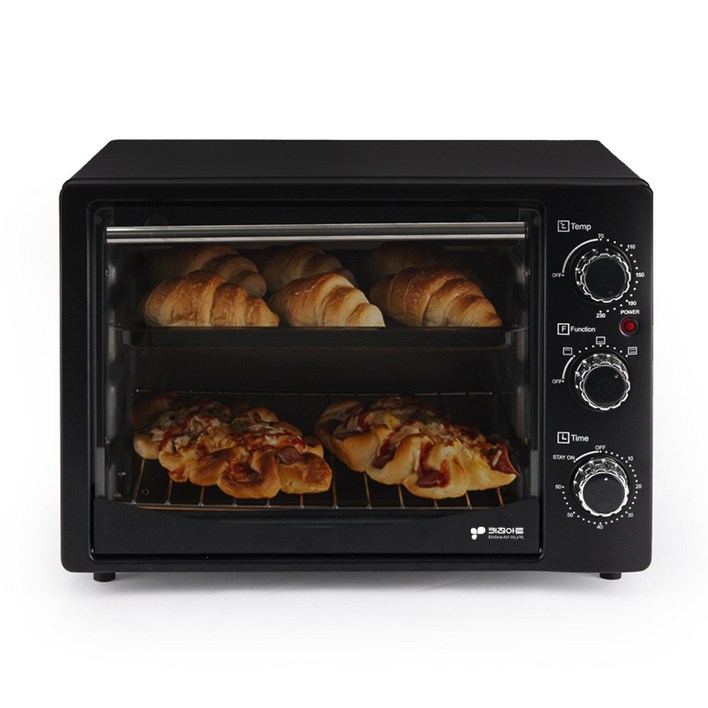 키친아트 20L 투명 강화유리도어 전기오븐