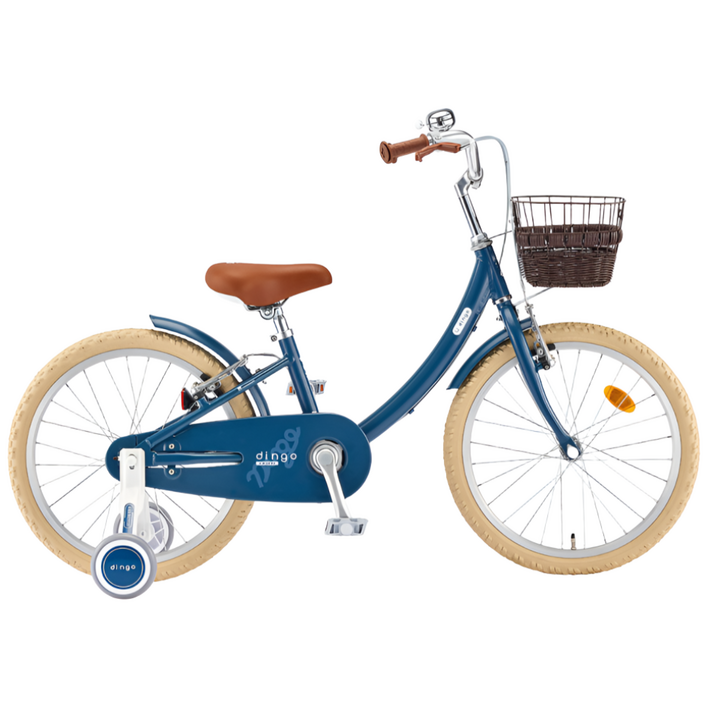 2026 삼천리자전거 딩고 20인치 아동용 보조바퀴 자전거, 데님 블루무광, 1개, 134cm