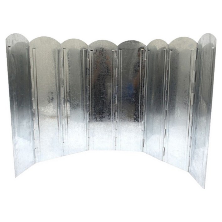 칼루스 8단 초대형 버너 바람막이 60  120cm, 실버, 1개