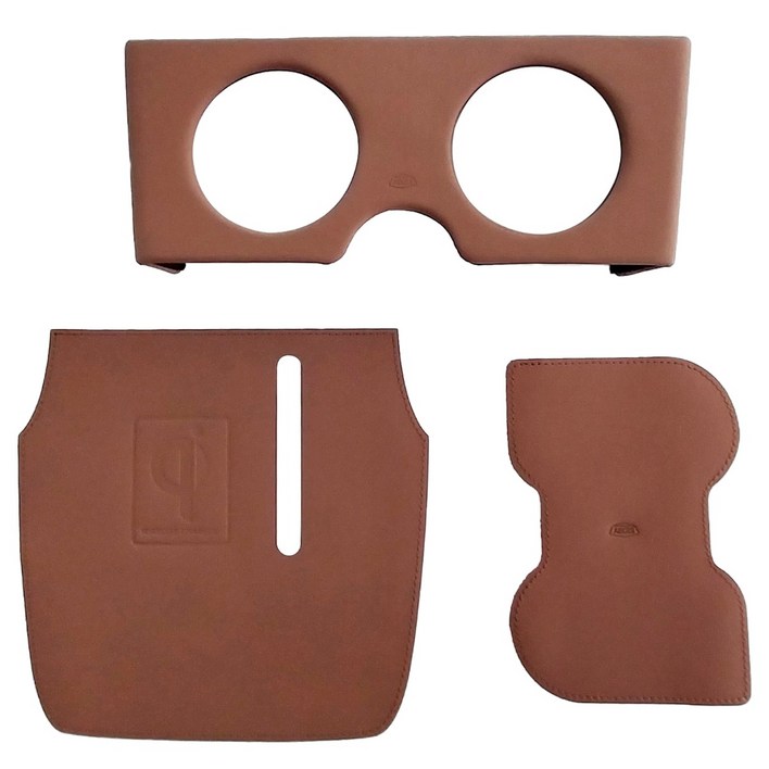 이지스 그랜저 GN7 전용 컵홀더컵홀더패드충전부패드 세트, 브라운, 1세트
