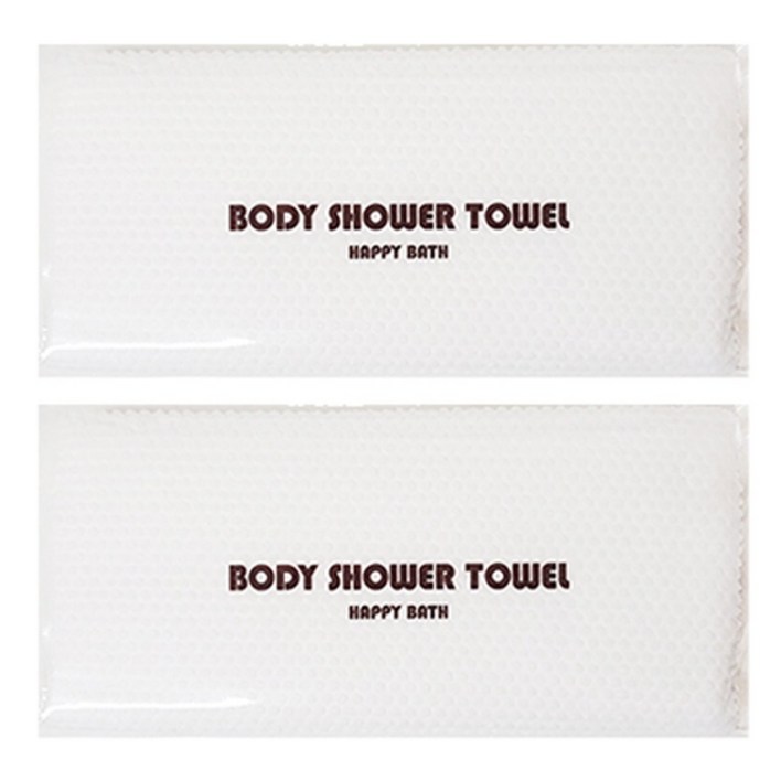일회용 샤워타올 화이트비닐포장 100개