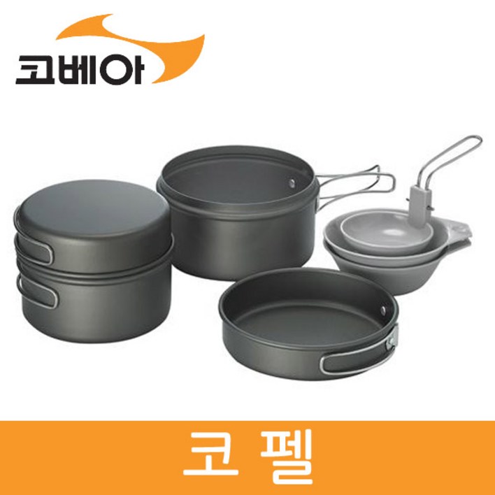 코베아 솔로2 경질 코펠 세트 코베아 솔로2 경질 코펠 세트