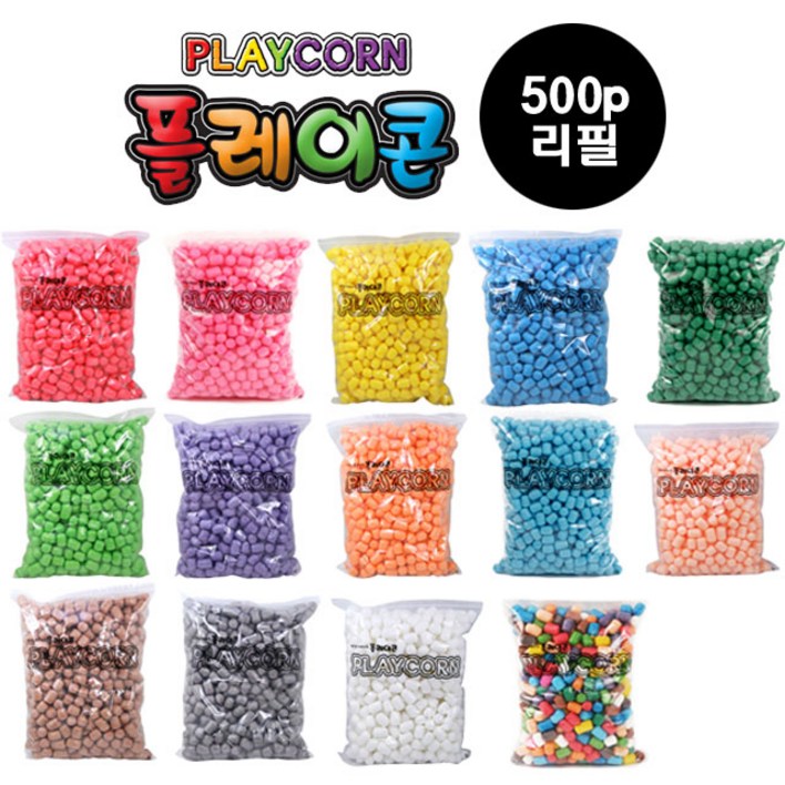 플레이콘 리필 500p