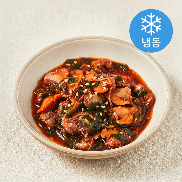 연안식당 부추꼬막장 냉동, 150g, 1개