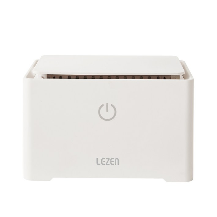 르젠 2단조절 가정용 초음파 세척기 화이트, LZWSW01