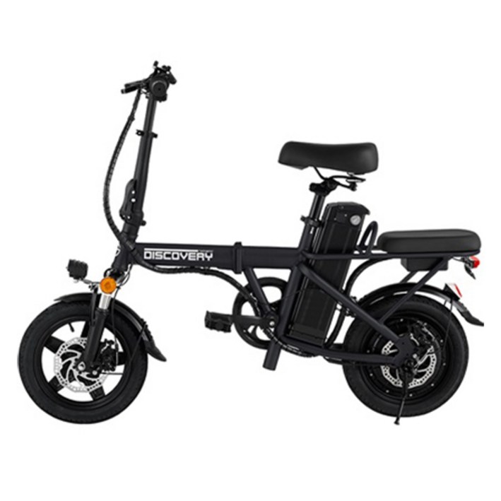 레이윙 디스커버리 접이식 전기자전거 ENTRY-F14E-10, 팬텀블랙, 스틸
