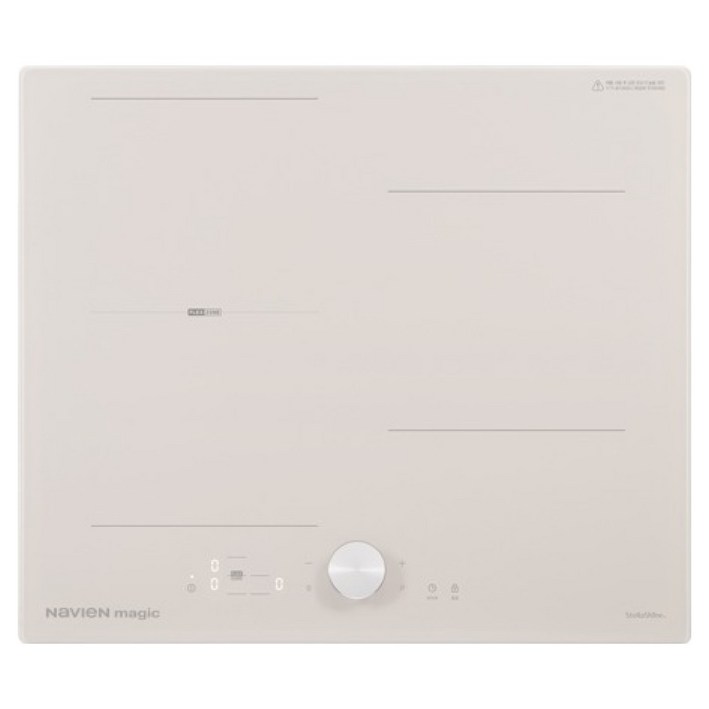 나비엔매직 전기레인지 인덕션 3구 베이지, ERI5053AF, 빌트인