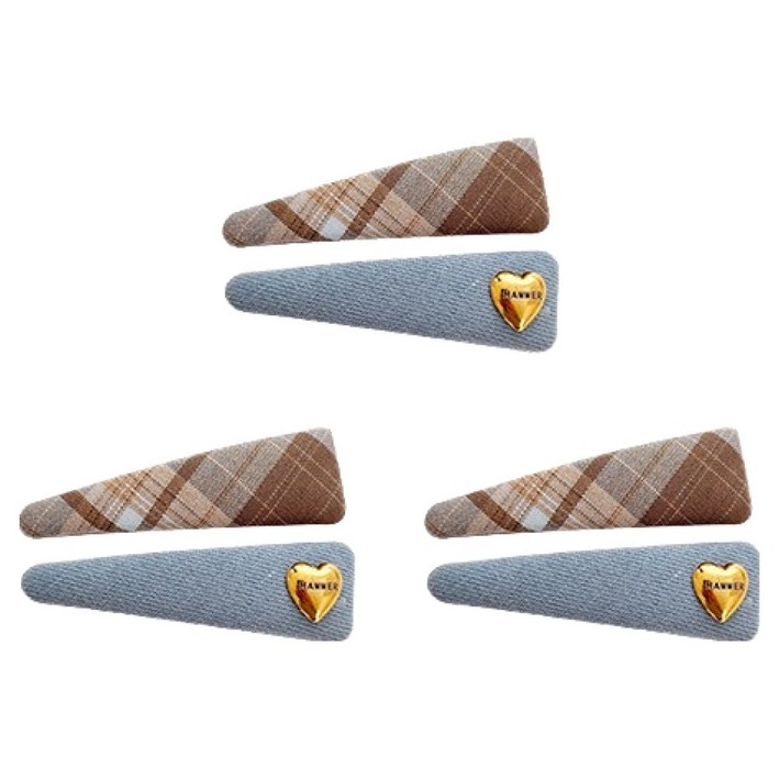 패션플로우 캐주얼 패브릭 헤어악세사리 2종 x 3p 세트