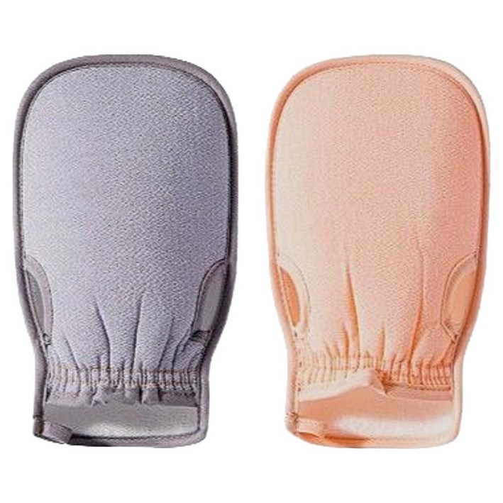 꾸지 부드럽게 잘 벗겨지는 때타올 장갑 2종 세트
