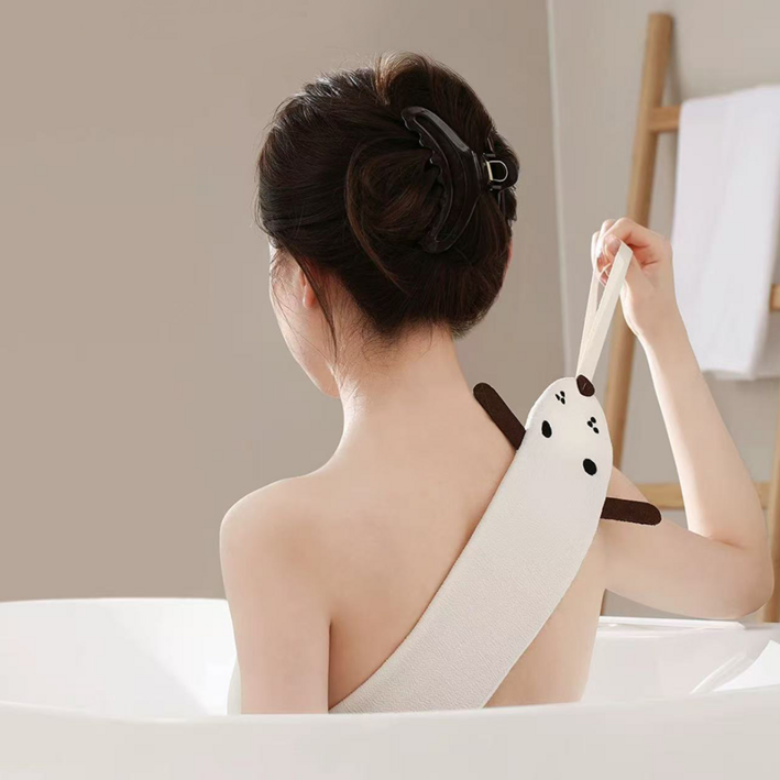 Norah 고급 양면 각질제거 타올 순한 목욕타올