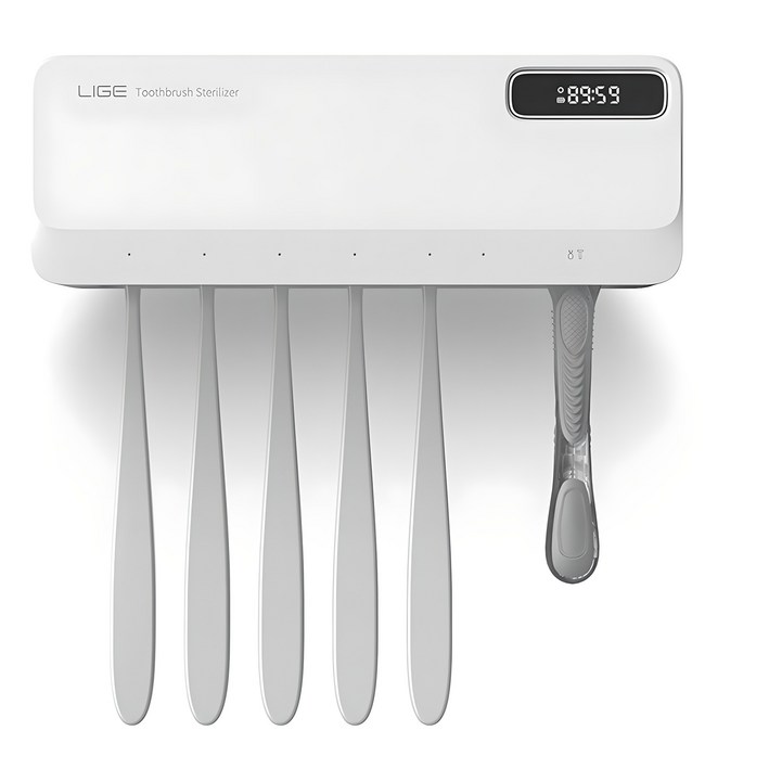 LIGE 무선 칫솔살균기 YGT-1005, YGT-1005, 화이트