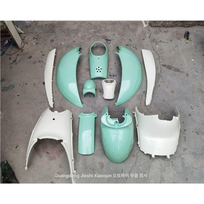 스쿠피50 풀 케이스페인트 스쿠피 1개, 라이트그린, 기본 모델명품번