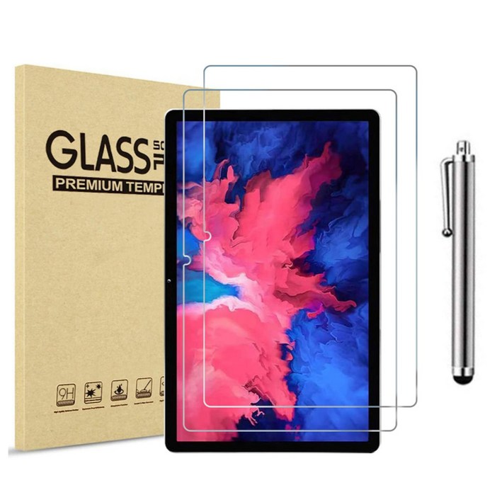 레노버 P11  P11 플러스  K11 11인치 호환 강화유리 액정보호필름2장 TBJ606F J607F J616F Lenovo Tab P11 P11 Plus K11 케이스나라