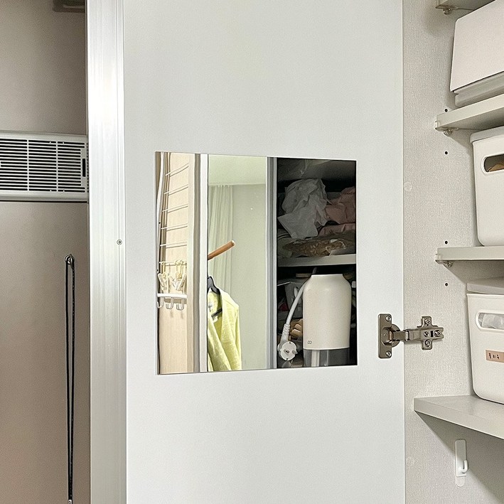 구우스 프리미엄 아크릴 거울 30 x 30 cm, 단일색상 7464877773