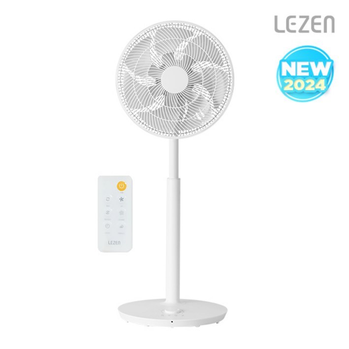 르젠 24년 3세대 14인치 앱연동 BLDC 저소음 써큘레이터형 선풍기 LZFD142AT