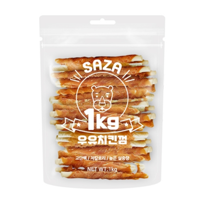 사자 강아지 대용량 실속형 간식 1kg