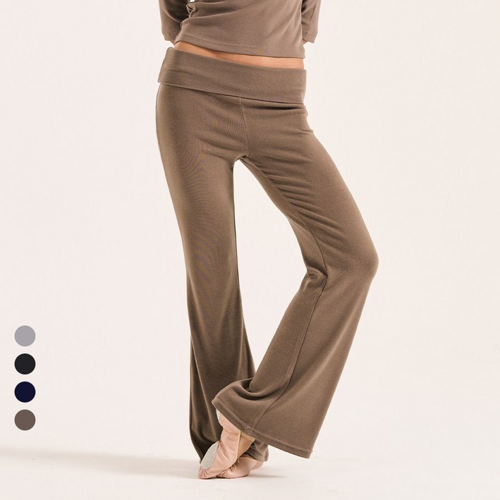 [콘치웨어] 슬림 로우라이즈 팬츠 (4colors) 필라테스 요가