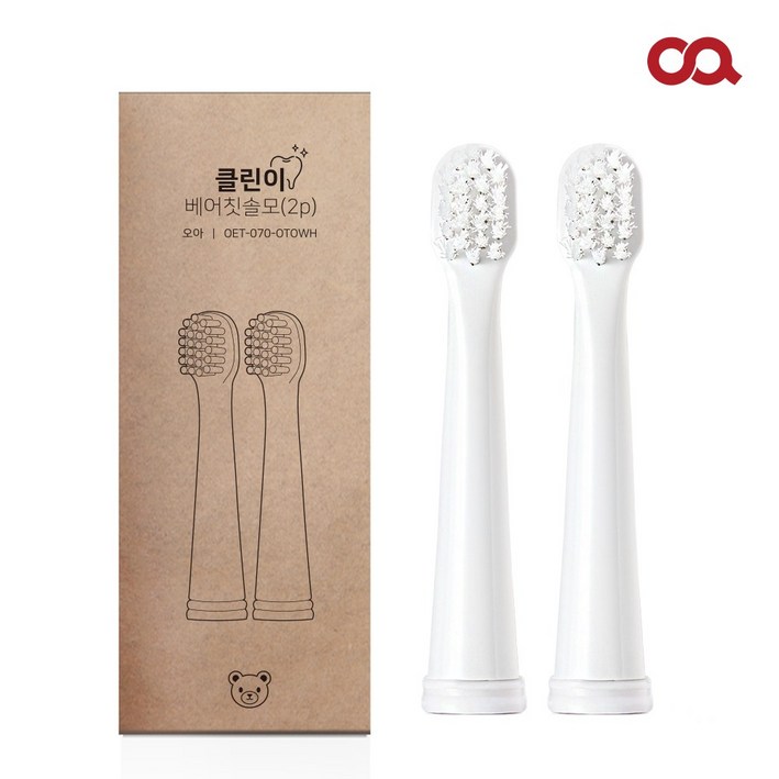 오아 클린이베어  핑크퐁 호환 리필 칫솔모 2P