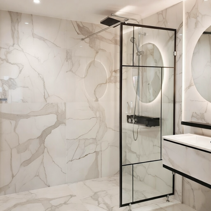 안전강화유리당일발송 A6마트 욕실파티션 55종 모음 DIY 쉬운설치 샤워부스