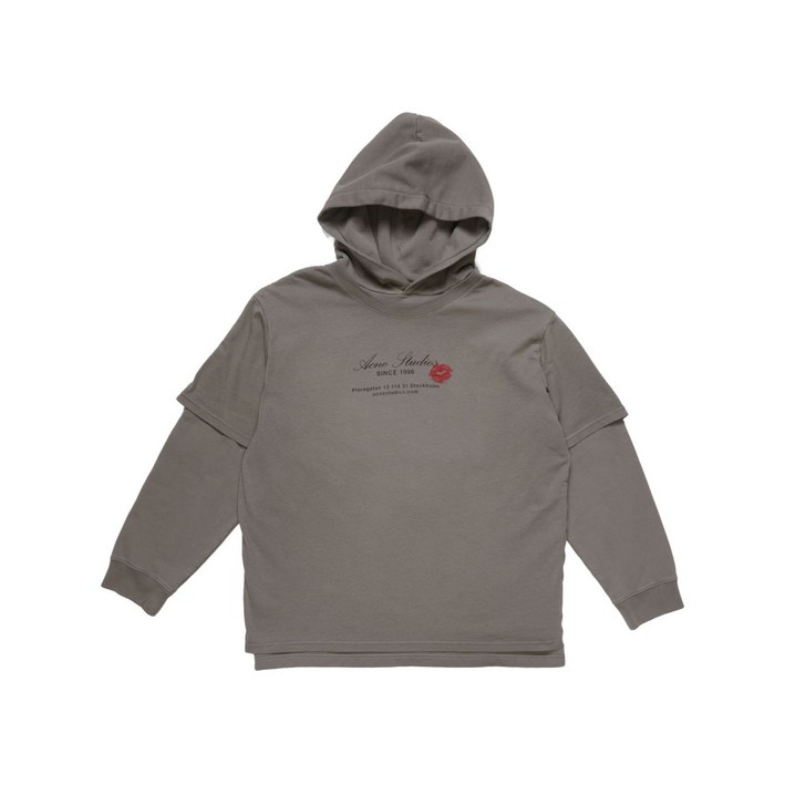 아크네 스튜디오 더블 레이어 후디