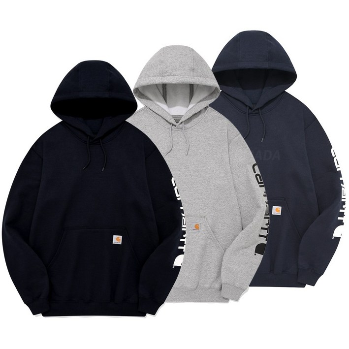 칼하트 K288 미드웨이트 로고 후드티