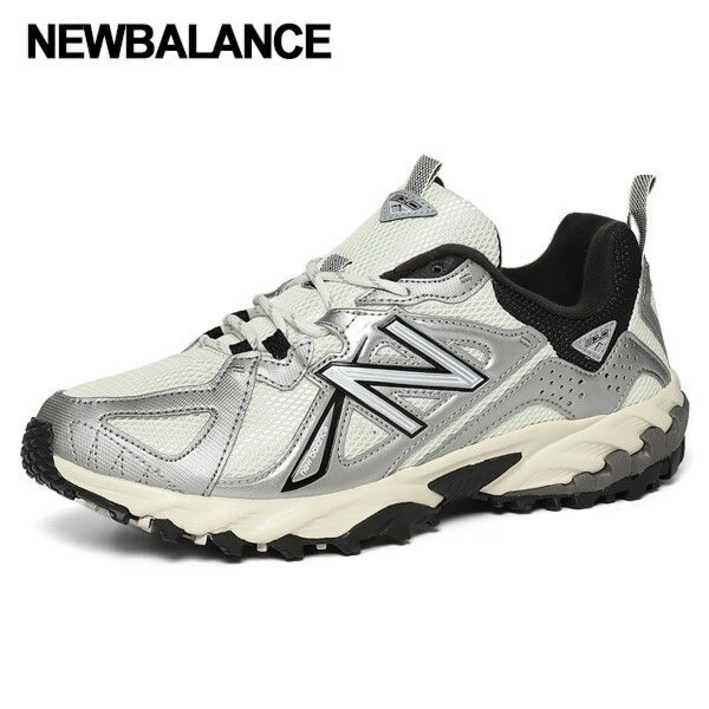 뉴발란스발편한 키높이 러닝화 런닝화땀이 뽀송한 반팔티 610 스니커즈 남여공용 메탈릭 팩