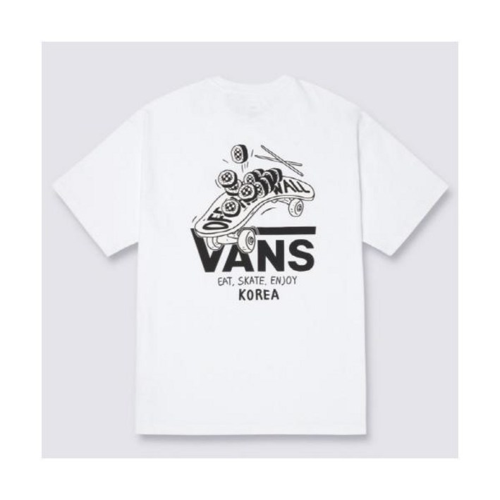 AK플라자 VANS 공용 스피드 김밥 반팔 티셔츠 VN000NWAWHT WHITE