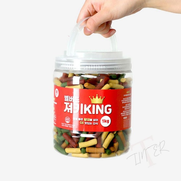 TL 져키킹 M 1KG 강아지칭찬간식
