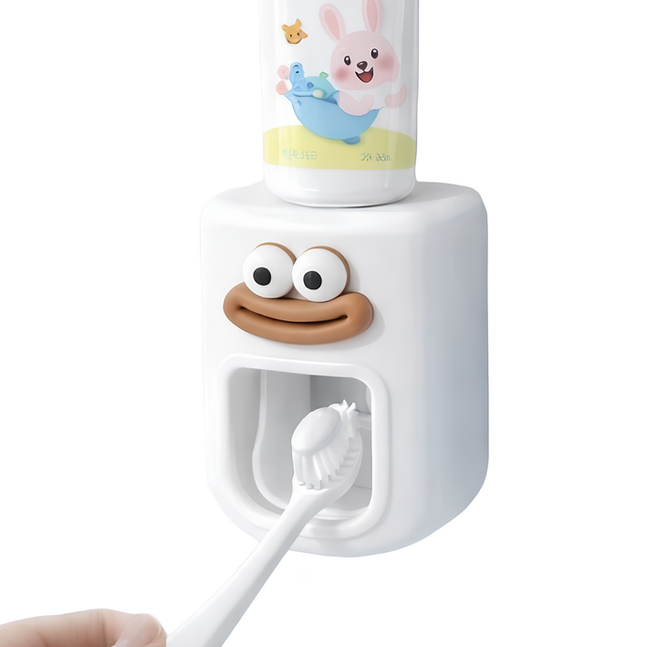 DAGUMLIFE 원터치 자동 치약짜개 디스펜서 무타공 걸이