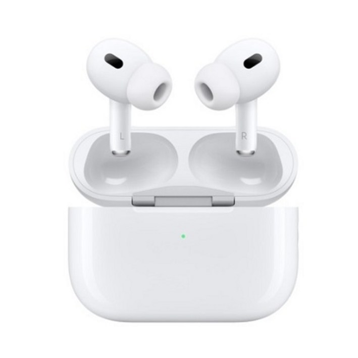 Apple 2023 에어팟 프로 2세대 USB-C 블루투스 이어폰 화이트 MTJV3KH/A