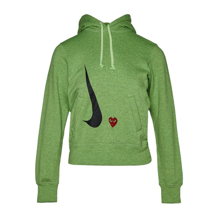 꼼데가르송 X 나이키 하트 장식 후디