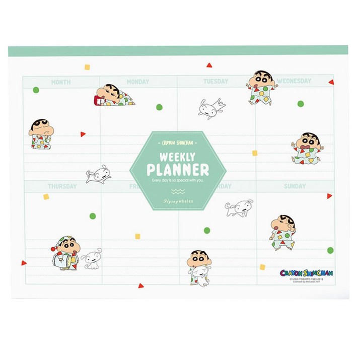 [짱구는 못말려]위클리 플래너 (만년형)