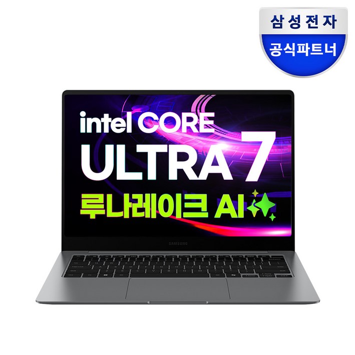 삼성전자 갤럭시북5 프로 NT940XHAK71AR 인텔 울트라7 AI 셀렉트 터치스크린 사무용 고사양 영상편집 대학생 윈도우11 노트북