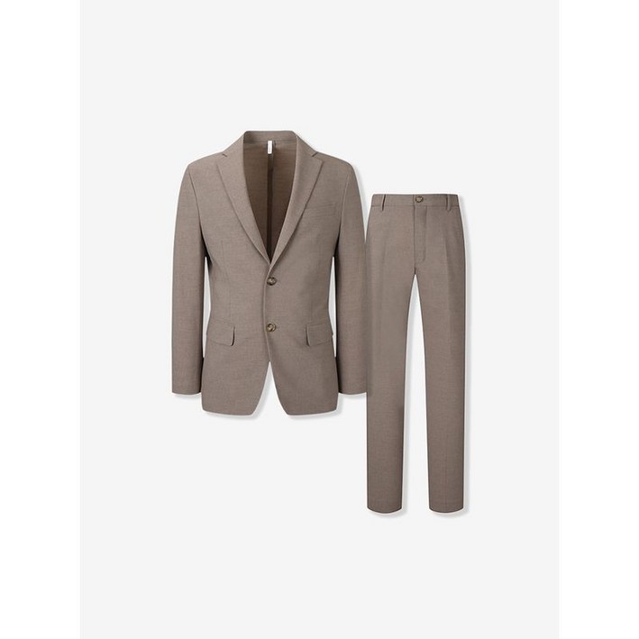 지이크 홉색 투버튼 셋업 세트 베이지 PIEAD4024 PIFAD4224