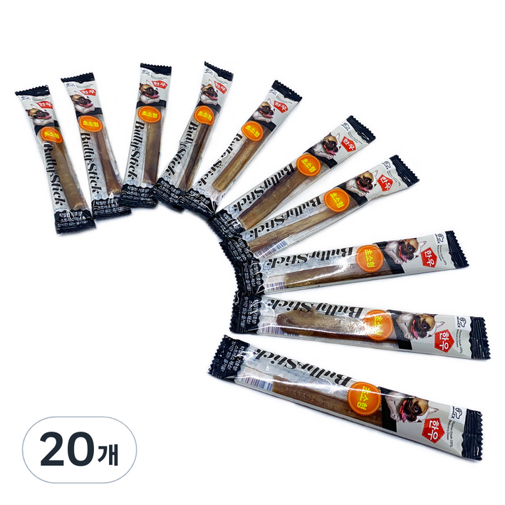 네츄럴이엑스 강아지 불리스틱 초소형 수제간식 SS11