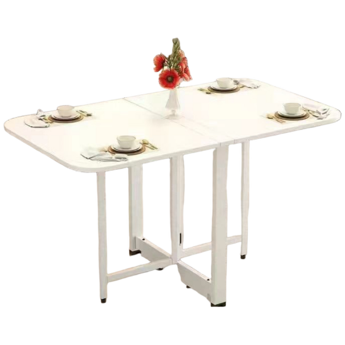 거실 접이식 확장형 기능성 고급 원룸 테이블, 화이트(B)