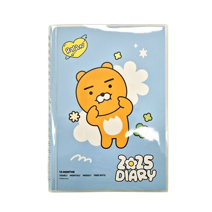카카오프렌즈 세이치즈 2025 인스프링 다이어리 (4종 중 택1)