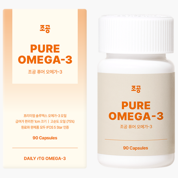 조공 반려동물 rTG 퓨어 영양제, 90정, 오메가3, 1개