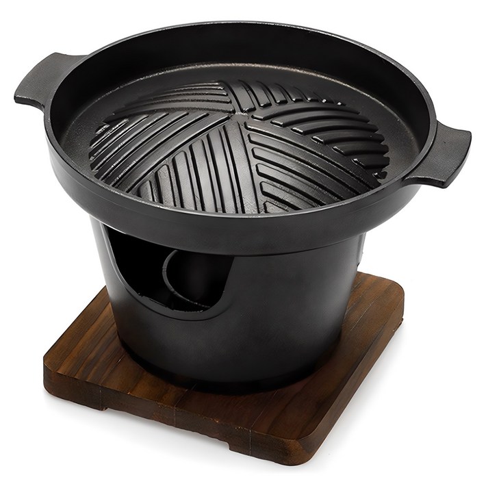 노뉴 프리미엄 미니화로 NONEWMB1000 싱글, 17 x 17 x 2 cm, 1개