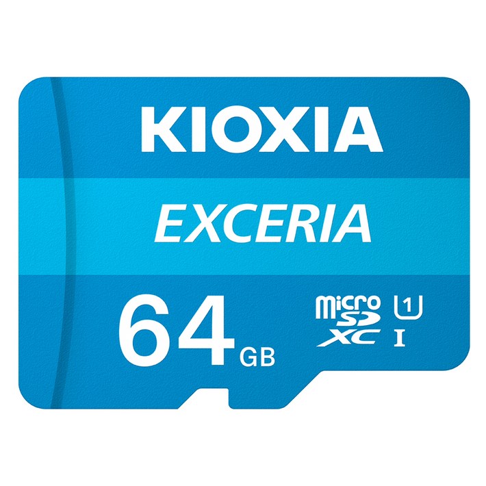 키오시아 EXCERIA 마이크로 메모리 카드 홈캠 블랙박스 CCTV SD LMEX1L064GG4