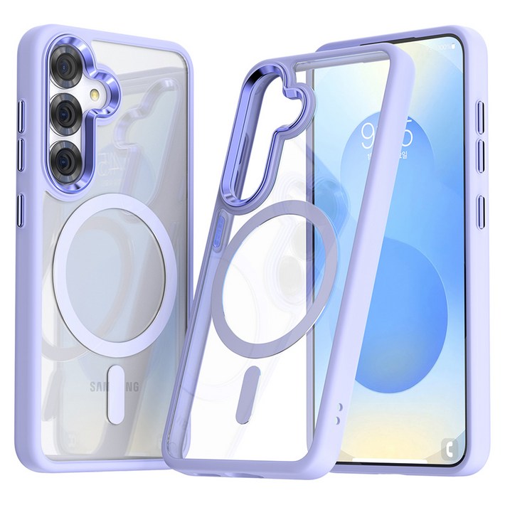 케이엠디자인 맥세이프 에어범퍼 클리어핏 투명 휴대폰 케이스