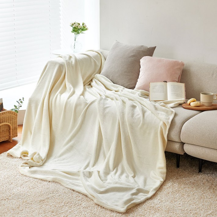 더자리 마이블랭킷 인조밍크 극세사 담요