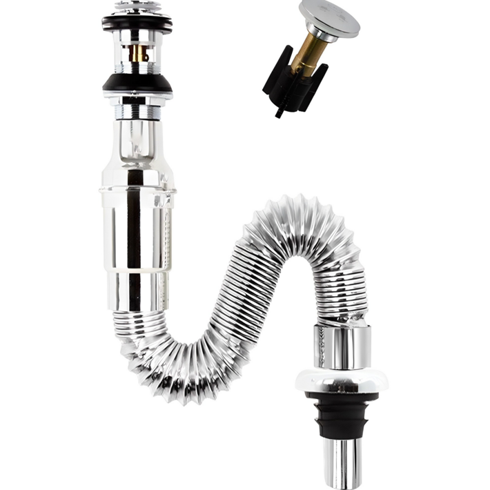 폽옵분리형 세면대 일체형 트랩