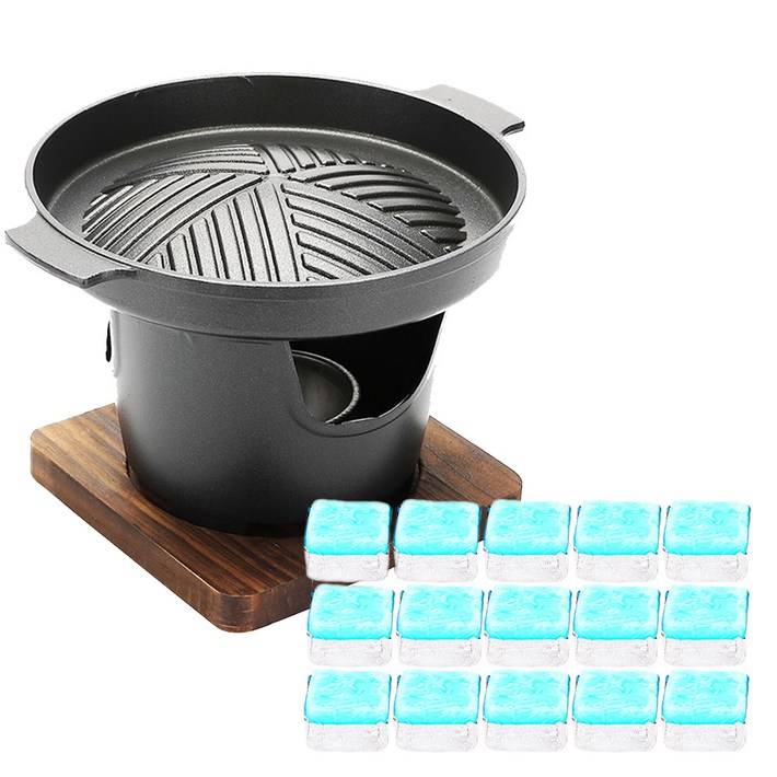 뉴비아 싱글 미니화로 NEWVIAMB1000 에탄올고체연료 30g x 15p, 17 x 17 x 2.0 cm, 1세트 뉴비아 싱글 미니화로 NEWVIAMB1000 에탄올고체연료 30g x 15p, 17 x 17 x 2.0 cm, 1세트
